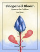 Unopened Bloom piano sheet music cover